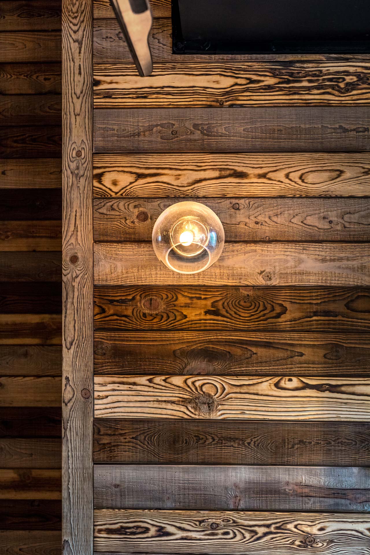 Interior Spruce Paneling · Custom | Photography: Max Touhey · www.metouhey.com